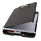 Universal 1/2 in. Capacity Storage Clipboard with Pen Compartment - Black
